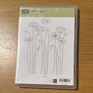 Stampin' Up! Pleasant Poppies Stamp